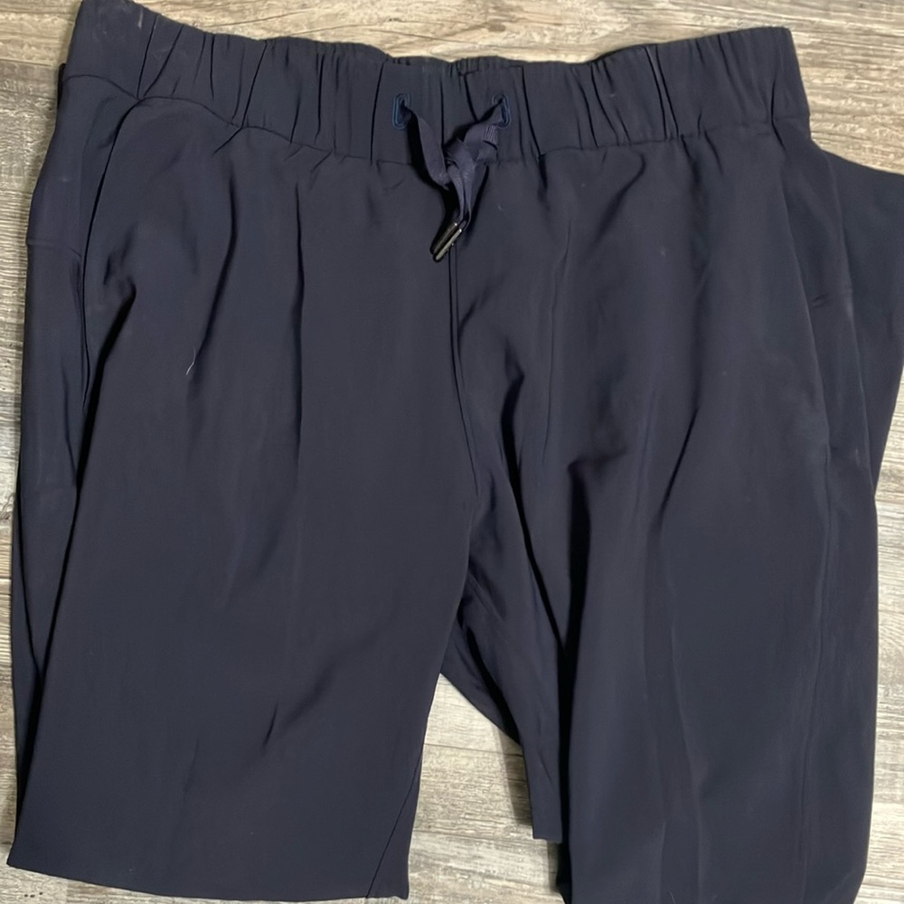 lululemon athletica Blue Track Pants with Elastic Waistband